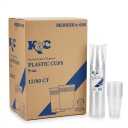 Plastic cups 9oz 12/80,ct