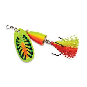 Vibrax MidDepth Blue Fox, Original Rooster Tail, and perfect hatch egg sucking leech, two pack of Power bait original scent, and two sets of Zak Tackle Beads  Of Various Sizes 