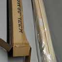 LUCKUP Cordless Bamboo Roman Blinds Shades for Indoor Windows-Light Filtering Window Bamboo Curtains with 6" Valance Cover Enhanced Privacy, 28" W x 64" H, Natural