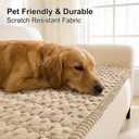 Smiry Non Slip Couch Covers for Dogs, Scratch Resistant Pet Sofa Protector