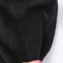 VERO MONTE Womens Opaque Fleece Lined Tights Colorful Warm Winter Thermal Tights (Black)