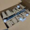 EVLA'S Double Baby Food Maker with 2 Steaming Baskets, Steamer, Blender, Grinder, Food Processor, Cook & Blends Healthy Baby Food in Minutes, Touch Screen, with 6 food Pouches, Dark Grey