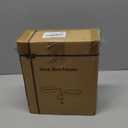 Deck Bird Feeders Platform Bird Feeder Deck Mount Bird Bath Spa for Dual Use Deck Flower Stand Flower Pot Great for Attracting Birds Detachable and Adjustable Heavy Duty Sturdy Steel,Bronze