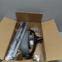 MR.SIGA Broom and Dustpan Set with Adjustable Long Handle, Upright Combo for Floor, Cleaning Lobby, Gray