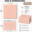 Felt Bulletin Board Tiles, Cork Board Alternative, 48 x 36 in | 0.35 in modular felt wall tiles for notes, photos, schedules, reminders in offices, classrooms, home & office workspace