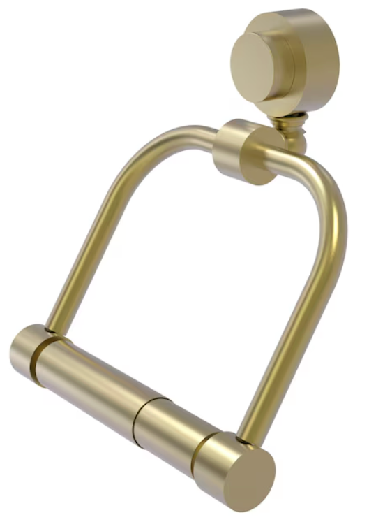 Tissue Dotted Accents Toilet Paper Holder, Satin Brass
