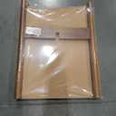 LE TAUCI Indoor Planter with Stand, 10 + 8 Inch, Set of 2, Ceramic Pot for Indoor Plants with Acacia Wood Holder, Mid-Century Modern Home Decor, Round Flower Pots with Drainage Hole, White