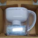 Brita Water Filter Pitcher for Tap and Drinking Water with 1 Standard Filter, Lasts 2 Months, 6-Cup Capacity, BPA Free, White