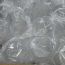 40 Pack 12oz Diamond Plastic Wine Glasses, Disposable Stemless Wine Cups - Shatterproof, Unbreakable & BPA-Free, Recyclable Drinkware for Wedding Reception, Birthday Party, New Year, Holidays & Events