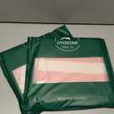 2 x OTOSTAR Set of 4 Waterproof Throw Pillow Covers 16x16 Inch Farmhouse Geometric Square Pillow Cases for Couch Patio Furniture Balcony Garden Outdoor DecorationGeometry70-Pink