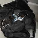 Heavy Duty Tailgate Net for Truck Bed, Cargo Net Durable Truck Bed Extender Tailgate Cargo Net with 4 Adjustable Buckle Straps, Perfect for Trailer, Pickup, Boat, Jeep, SUV(60"x18")