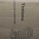 Beach Chairs for Adults Heavy Duty, Compact Portable Lay Flat Folding Chair with Backpack Straps and Large Cooler Pouch, Support to 350LBS (Stripes_Blue&Cyan)