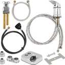 LukLoy Salon Shampoo Bowl Faucet Vacuum Breaker Kit Shampoo Bowl Hose and Sprayer Replacement Part