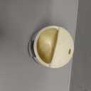Ceramic Mug with Sip Hole 10 oz Novelty Checkered Coffee Mug Hand Painted Ceramic Cup Heat Resistant Non Slip Built in One Lid Handcraft Mugs for Coffee Lovers