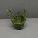 Hand Woven Waterproof Wine Bottle Basket, Red (Red)