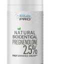 BIOLABS PRO Pregnenolone, All Natural Bioidentical Pregnenolone, 2.5% Maximum Strength, Two-Month Supply (Unscented - 3oz)