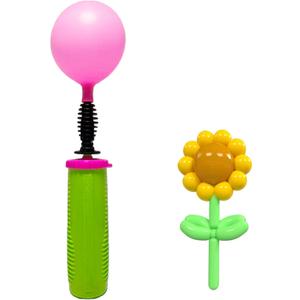 Balloon Pump 12.2inchs Dual Action Air Inflator Pump,Portable Balloon Pump for Birthday Party Balloons,Weddings,Baby Showers
