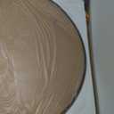 LYYYXGYP Round Wood Mirror 30 Inch Farmhouse Wall Mirror Wooden Framed Brown Circle Mirror for Bathroom Vanity Living Room Bedroom