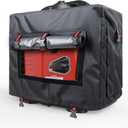 Outdoor Generator Cover While Running Universal Portable Generator Tent for Most Generators Up to 4000W, 21.7 x 13.8x17.4 inches,Can Be Rolled Up and Opened All Around, Black