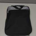 18 inch Small Gym Bag for Men - Foldable Duffel Bags for Airplanes Carry On Duffle Bag for Travel, Black