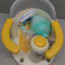 Baby Bath Seat 6 Months & up, Bath Seat for Baby, Infant Bath Seat with Suction Cups, Non-Slip, Detachable,Yellow