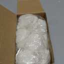 Syhood 20 Pcs Christmas Yarn Pom Poms Balls for DIY Handmade Crafts Fuzzy Pompoms for Christmas DIY Hats Thanksgiving Party Holiday Hanging Home Decorations (White, 2.5 Inch)