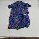 EISHOPEER Men's Flower Hawaiian Sets Casual Short Sleeve Shirt and Shorts Suits Outfits M