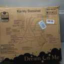Dream On Me Karley Bassinet, Award Winner Lightweight Travel Baby Bassinet, Foldable Bedside Sleeper, Adjustable Double Canopy, Spacious Design, Soft Fabric, Storage Basket Black