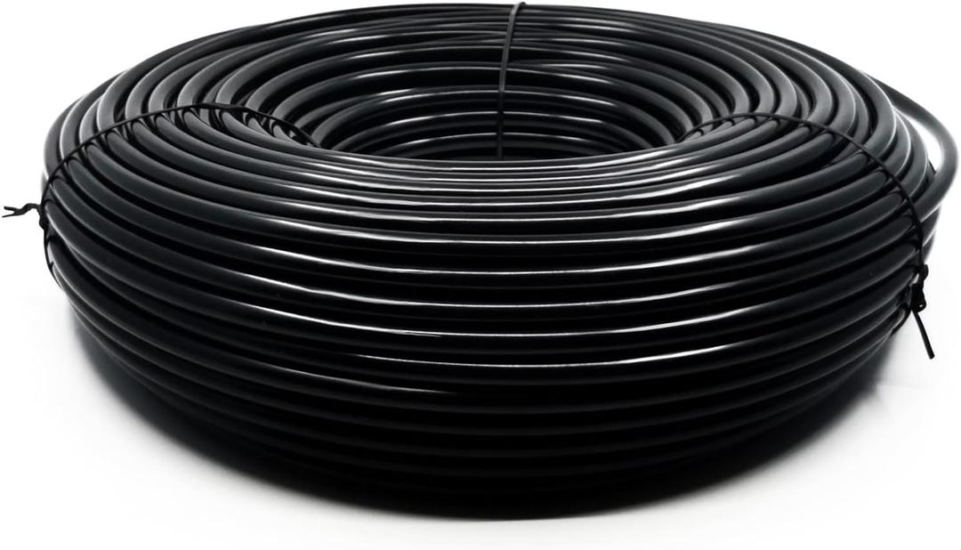 Maotong 100FT 1/4 inch Drip Irrigation Tubing Distribution Hose Tube for Garden Irrigation System