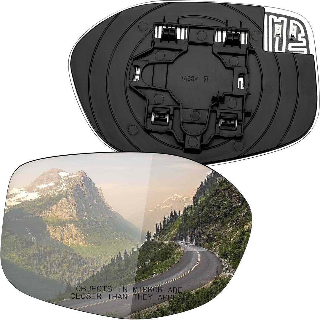 Passenger Side Mirror Replacement for Honda Odyssey 2014 2015 2016 2017 Mirrors Glass - Mirror Glass, Right Side Rear View Mirrors with Heated