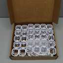 Light Clips for Govee Pro Outdoor Lights H706/H806, 90 Pcs Mounting Brackets, Install Firmly, Replace 3M Glue, for Govee Pro Permanent Outdoor Lights ExtensionWhite