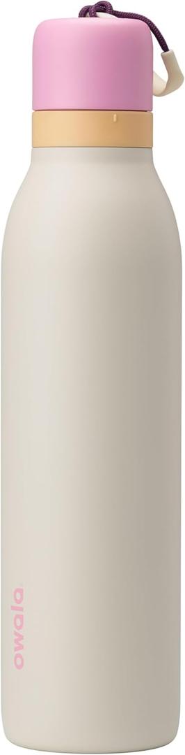Owala FreeSip Twist Insulated Stainless Steel Water Bottle with Straw for Sports and Travel, BPA-Free, 24-oz, Daybreak