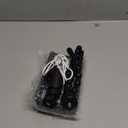 Tryme 92 LED Solar Lights Outdoor with Motion Sensor, Octopus Stand, Adjustable Angle, USB & Solar Powered, Optical Diffuser Lens, 3 Modes, IP65 Waterproof Fence Lights for Garden, Gate (1 Pack) (Black)