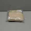 NICETOWN Farmhouse French Door Curtains for Window, Privacy Blackout Thermal Insulated Window Covering for Glass Door, Front Kitchen Curtain Tie Up Shade 22W x 72L Inches Long, 1 Panel (Biscotti Beige)