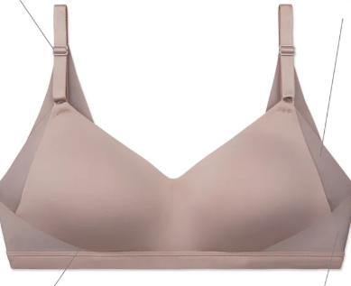 Warner's Women's No Side Effects Underarm and Back-Smoothing Comfort Wireless Lift T-Shirt Bra XL