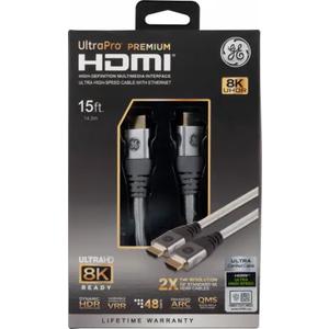 UltraPro Premium HDMI 15ft 8K UHDR Ultra High Speed Cable With Ethernet