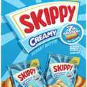 SKIPPY Creamy Peanut Butter Individual Squeeze Packs, 1.15 oz | 64 Individual Peanut Butter Packets Exp. 02/11/2027