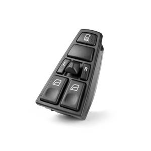 Power Window Switch Driver Side for 2005-2014 Volvo VN, 2005-2016 Volvo VNL, Master Window Control Switch, Door Window Switch - Replaces 21628532, 22569484, 20752917, 9010014