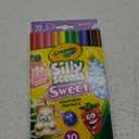 Crayola Silly Scents Fine Line Markers, Smash Ups Scented Markers, 10 Count