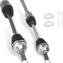 Front Left & Right CV Axle Shaft Assembly 2.5L 2.5 Fits for Nissan Altima 07-13 (Automatic CVT), for Rogue FWD 08-13,Rogue Select 14-15, 1 Pair of CV Axle Shaft Assembly