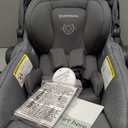 UPPAbaby Mesa V3 Infant Car Seat - Easy Installation + SmartSecure Technology - Attaches to Stroller | Base + Infant Insert Included - Greyson (Charcoal), Expired Date: 04/20/2032
