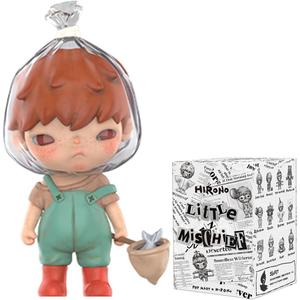 POP MART HIRONO Little Mischief Series, Hirono Blind Box Figures, Random Design Action Figures Collectible Toys Home Decorations, Holiday Birthday Gifts for Girls and Boys, Single Box