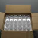 24 Pcs 8 Inch Tall Glass Vases Bulk Clear Cylinder Flower Vases Transparent Candle Holder Bulk Wedding Table Centerpieces Decoration for Banquet Dinners Party Event