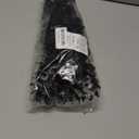 Tinsow 26 Pcs Black Artificial Eucalyptus Stems Faux Halloween Flowers Eucalyptuses Real Touch Leaf Centerpiece Home Decor (26, Black)