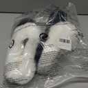 Womens Warm Microsuede House Slippers Cozy Memory Foam Winter Bedroom Shoes with Fluffy Plush Collar for Indoor and Outdoor (9-10, Black)