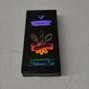 Blue Silverware Set Flatware Cutlery - 20 Pieces Stainless Steel Tableware Set Service for 4,Include Fork Knife Spoon,Mirror Polished,Dishwasher Safe (Blue Silverware 20 Pieces)