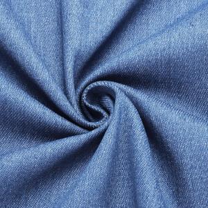 MECCANIXITY 10OZ Denim Fabric, 57 Inch Stretch Cotton Denim Material 2 Yard by The Yard for Sewing Quilting Clothes Fabric DIY Craft,Light Blue