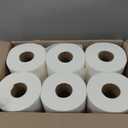 AmazonCommercial 2-Ply Soft, Absorbent Centerpull Paper Towels Compatible with Universal Dispensers, FSC Certified, 7.6 x 9 in, 6 Rolls, 600 Towels per Roll