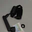 eSamcore Tablet Holder for Car, for iPad Stand Cup Holder Car Mount with 1.57" Depth Large Clamp 15" Height Adjustable Tab Mount Holder for 6"-12.9" Cell Phone iPhone Travel iPad Accessories