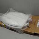 Mayfair Cassel Slow Close Toilet Seat, Easy Clean, Non Slip Premium Wood Seat, Easy Install, Made in USA, Elongated, White